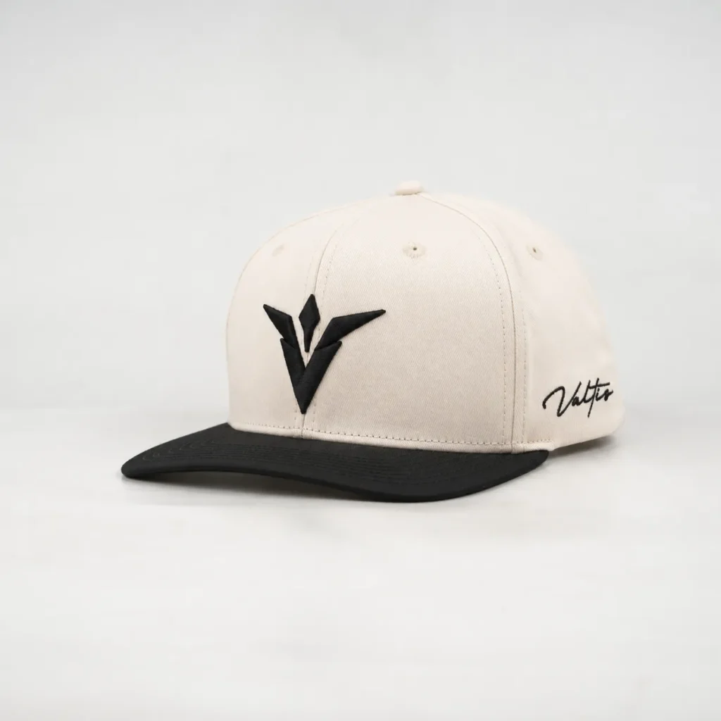Valtis Signature Snapback — Off-White / Black